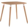 Image de Table de Cuisine Vintage - CLP - Viborg - Bois de Hêtre - Carrée - 4 places