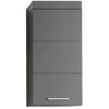 Image de Meuble Haut De Salle De Bain Amanda - 1 Porte - Gris - Trendteam