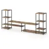 Image de Vicco meuble tv, bois antique, 226x93cm