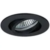 Image de Brumberg 6308 0063.08 Spot encastrable Ampoule halogène GX5.3 50 W noir