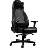 Image de Siège gamer - NOBLE CHAIRS - Icon Series - Noir et bleu - Cuir synthétique - Réglable en hauteur