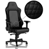 Image de Siège gamer - NOBLE CHAIRS - Hero Series - Noir - Cuir véritable - Réglable en hauteur - 150 kg max