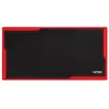 Image de Nitro Concepts Deskmat DM16 (Noir/Rouge) - Tapis de souris gaming - souple - surface en tissu - base antidérapante en caoutchouc -