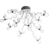 Image de INGO MAURER lampe au plafond plafonnier BIRDIE'S NEST LED (Transparent - Métal)
