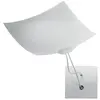 Image de INGO MAURER lampe murale applique ou de plafond 18x18 (Blanc - Aluminium et acier)
