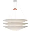 Image de INGO MAURER lampe à suspension FLOATATION (Ø 100 cm, longueur de câble personnalisée - Papier japonais et acier)