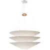 Image de INGO MAURER lampe à suspension FLOATATION (Ø 75 cm, longueur de câble personnalisée - Papier japonais et acier)