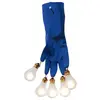 Image de INGO MAURER lampe murale applique LUZY ON THE WALL (Bleu - Gomme, laiton et plastique)