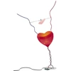 Image de INGO MAURER lampe de table ONE FROM THE HEART (LED - Métal et verre)