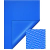 Image de Wiltec Bâche À Bulles Solaire Rectangulaire Pour Piscine, 4 X 6 M, 140  , En Pe, Couleur Bleue, Couverture Piscine, C...