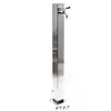 Image de Wiltec Colonne D’eau - En Acier Inoxydable - 95 Cm - Forme Carrée - Avec Robinet D’eau & Raccord Résistant Aux Uv Et ...