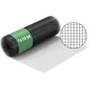 Image de Wiltec Fil de grillage Noir à mailles carrées 19 x 19 mm - 10 m x 100 cm - en Acier galvanisé revêtus par PVC - Rouleau Clôture pour
