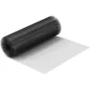 Image de Wiltec Fil de grillage Noir à mailles carrées 25 x 25 mm - 25 m x 100 cm - en Acier galvanisé revêtus par PVC - Rouleau Clôture pour