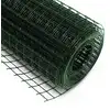 Image de Wiltec Fil De Grillage Vert À Mailles Carrées 25 X 25 Mm - 25 M X 100 Cm - En Acier Galvanisé Revêtus Par Pvc - Rou