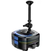 Image de Wiltec CUF-3800 Pompe de fontaine bassin et filtre avec unité UV 11 W - 310 x 350 x 579 mm - débit 3600 l/h / refoulement max. 28 m