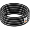 Image de Wiltec Tuyau daspiration noir   10 m / Ø 40 mm (1 1/2) / 270 g/m   avec Spirale de renforcement   Tube souple sans pression en PVC