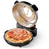 Image de Wiltec Mini four à pizza avec plaque en pierre céramique   360 x 360 x 180 mm   400 °C max.   avec Plaque en pierre céramique Ø 32 m
