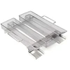 Image de Wiltec Générateur De Fumée Froide 22x20,5x4,5cm Acier Fin Serpentin Fumoir Fumaison Accessoires Bbq Smoker Viande L