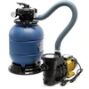 Image de Wiltec Filtre À Sable Et Particules Hzs-300   380 W   Capacité 21,5 Kg   Avec Vanne 5 Positions   Système De Filtra