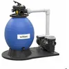 Image de Wiltec Filtre à sable et particules   550 W   capacité 38 l / 30 kg   18 000 l/h   avec Vanne 5 positions et Pompe de filtrage auto-