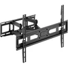 Image de Toboli Support Tv Mural Écrans 37 À 80 Pouces Bras Pivotant 120° Inclinable Rotatif Dispositif Support Orientable M