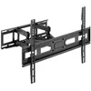 Image de Toboli Support TV mural Écrans 37 à 80 pouces Bras pivotant 120° Inclinable Rotatif Dispositif Support Orientable Meuble