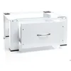 Image de Wiltec Support pour Machine à laver   635 x 545 x 320 mm   en Acier   Charge max. 150 kg   avec Tiroir   Socle lave-linge Base Sèche