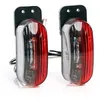 Image de Wiltec Feux de position   2x 6 LED 12 V   117 x 43 x 46 mm   Feux d’encombrement Gabarit   Éclairage routier pour Remorque Camping c
