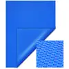 Image de Wiltec Bâche À Bulles Solaire Rectangulaire Pour Piscine, 5 X 8 M, 120  , En Pe, Couleur Bleue, Couverture Piscine,