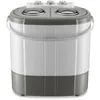 Image de Wiltec Mini machine à laver et sèche-linge   60 x 36 x 60 cm   Capacité de lavage de 3 kg/d’essorage de 2 kg   230/135 W   Lave-ling