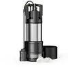 Image de Wiltec Pompe à eau immergée 1200 W   6000 l/h   Refoulement max. 40 m profondeur max. 7 m   Détecteur anti-marche à sec Interrupte