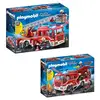 Image de City Action - Set De 2 Boîtes Playmobil Sur Le Thème Des Pompiers