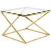 Image de Table Basse Beverly Verre Doré