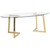 Image de Table Basse Fresno Verre Doré