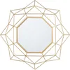 Image de Miroir Hillion 60 Cm 60 Cm Métal Doré