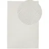 Image de Tapis Ellek Blanc 140 X 200 Cm Laine
