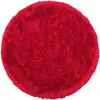 Image de Tapis À Poils Longs Cide Rouge Ø 140 Cm