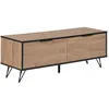 Image de Meuble Tv Halston Marron/noir