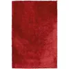 Image de Tapis À Poils Longs Evren Rouge 200 X 300 Cm