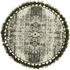 Image de Tapis Kahta Vert Ø 120 Cm Coton