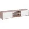 Image de Meuble tv lincoln marronblanc 179088