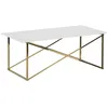 Image de Table Basse Emporia Verre De Sécurité Blanc/doré