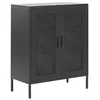 Image de Buffet en acier inox noir WAKATIPU