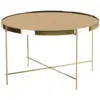Image de Table basse lucea verre de sécurité doré 201734