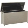 Image de Coffre De Rangement Modena 126 Cm 46 Cm Taupe