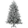 Image de Sapin De Noël Artificiel Enneigé Bassie 180 Cm Blanc