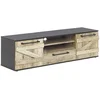 Image de Meuble Tv Salter Marron/noir