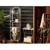 Image de Étagère à 4 étages en acier blanc - BELIANI - VALDIVIA - Style scandinave - Moderne