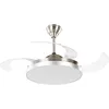 Image de Ventilateur De Plafond Avec Lampe Ibar Avec Télécommande Led Transparent