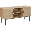 Image de Meuble tv pasco rotin marron clair 260737